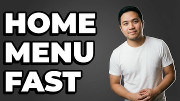 How Do I Get To The Switch HOME Menu?