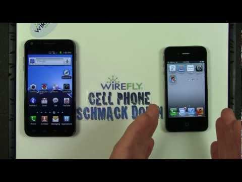 Video: Atšķirība Starp IPhone 4S Un Samsung Epic 4G Touch