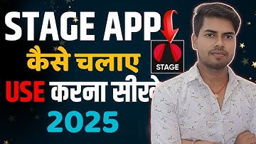 Stage app kaise chalaye | stage app use kaise kare | stage films web series show app ✅