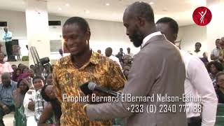 Prophet Bernard ElBernard Nelson-Eshun prophesying in strange details.