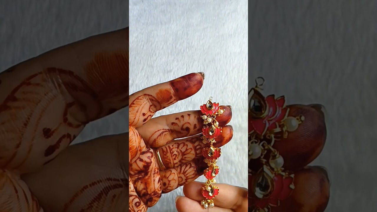 Beautiful flowers haath phool tutorial 🤩