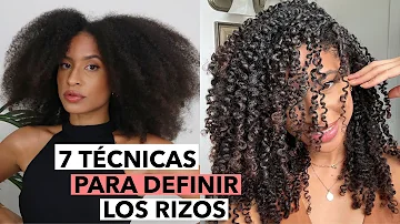 ¿Cómo hago para que mis rizos se vean definidos?