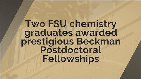 Research in Focus: Beckman Postdoctoral Fellowship Recipients