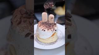 Tiramisu soufflé pancakes- Nostimo Cafe & Tea in Orange County