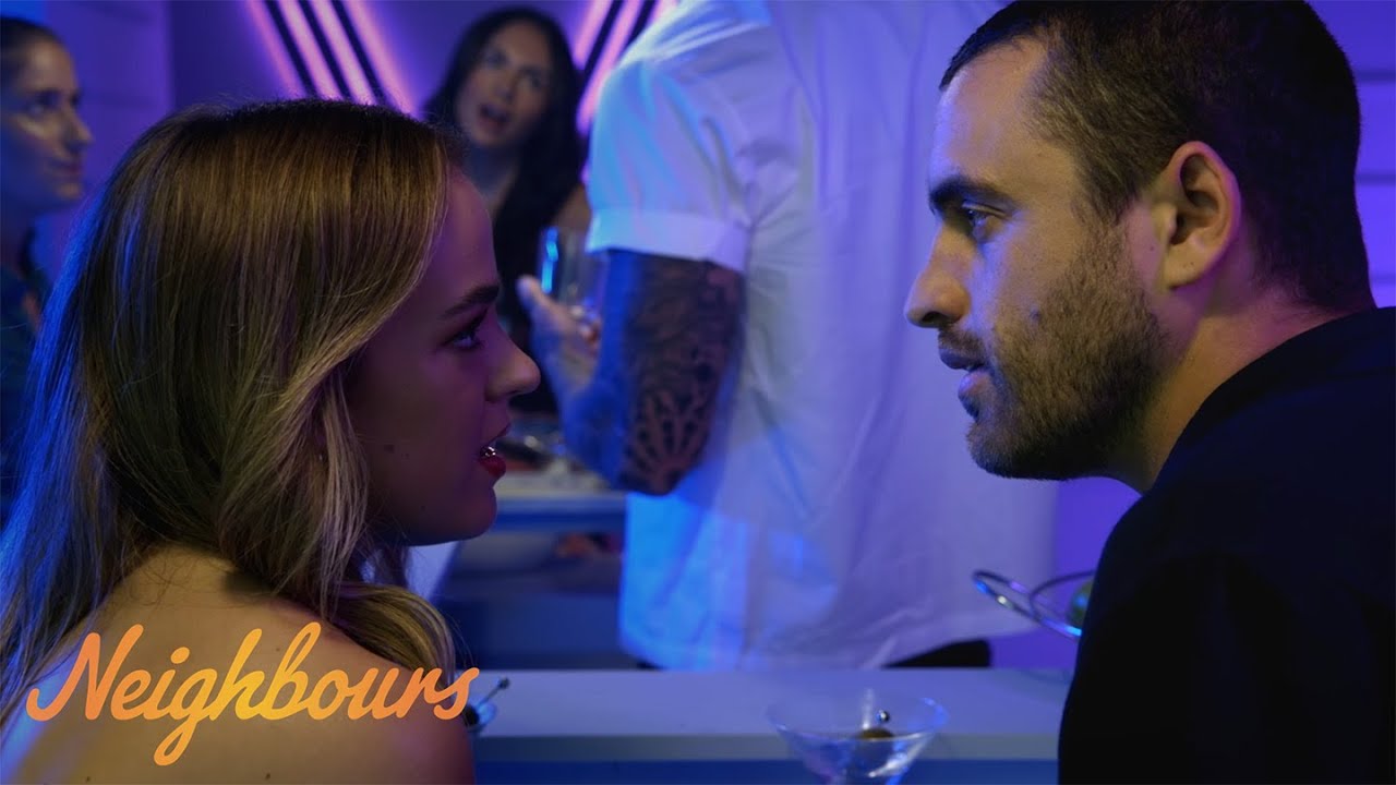 Sparks Fly Between Holly and Andrew | Neighbours