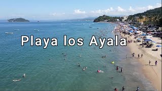 Playa los Ayala, en Ribera Nayarit México.