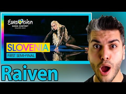 Raiven - Veronika (LIVE) | Slovenia 🇸🇮 | First Semi-Final | Eurovision 2024 REACTION