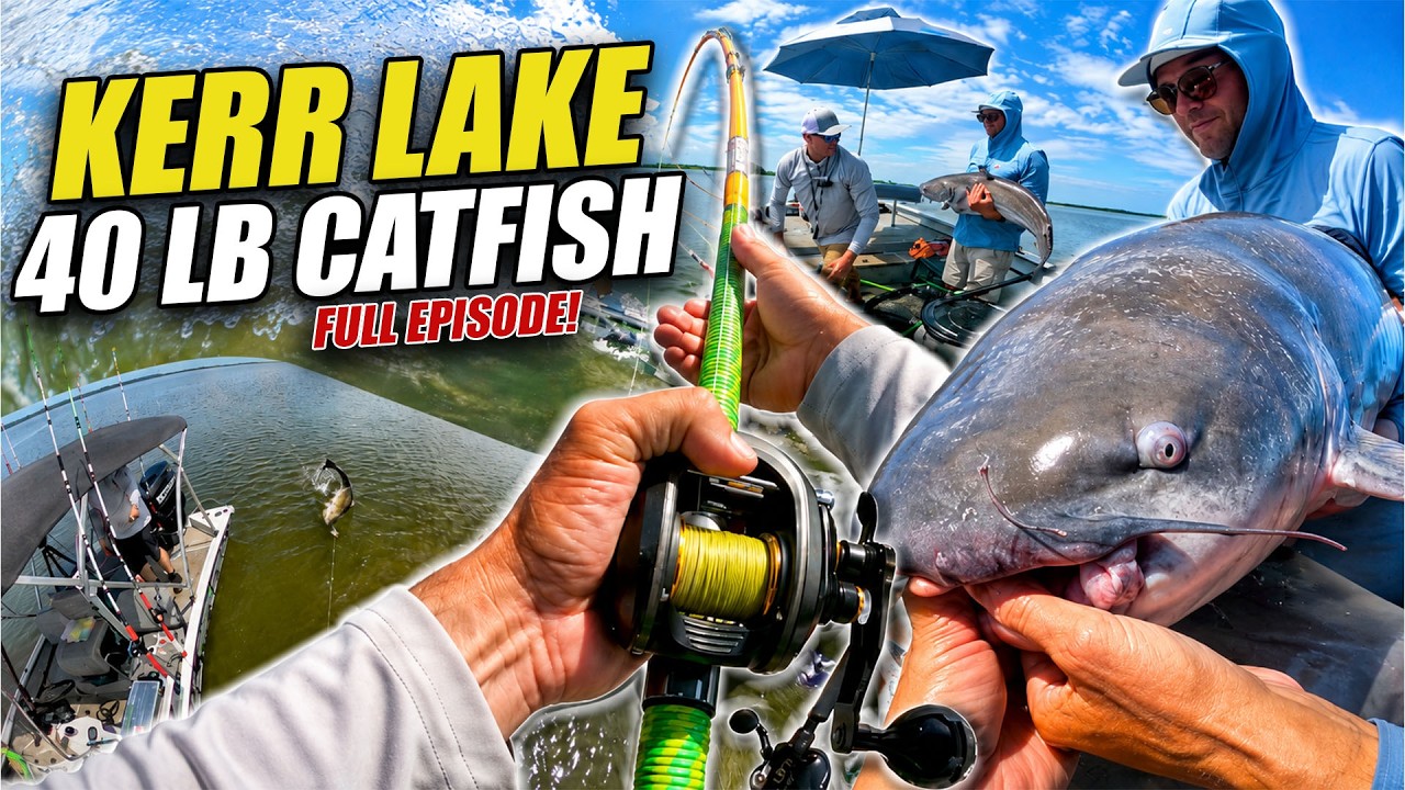 105 Degrees, NO WIND… Can We Catch a Kerr Lake Monster?