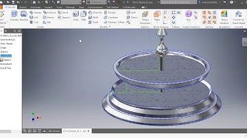 Inventor Final Assignment 2: Revolve / Coil / Circular Pattern