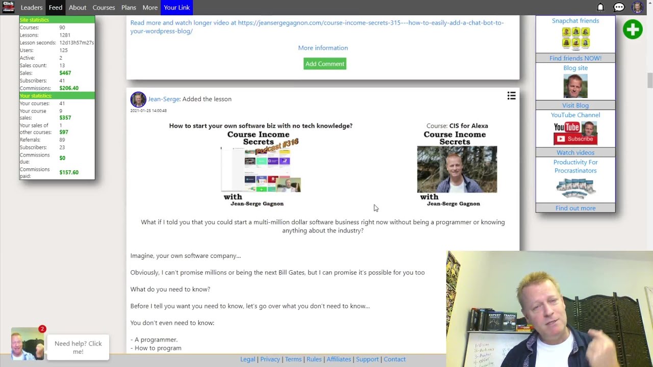 Course Income Secrets - #318 What is best way to create and host your ...
