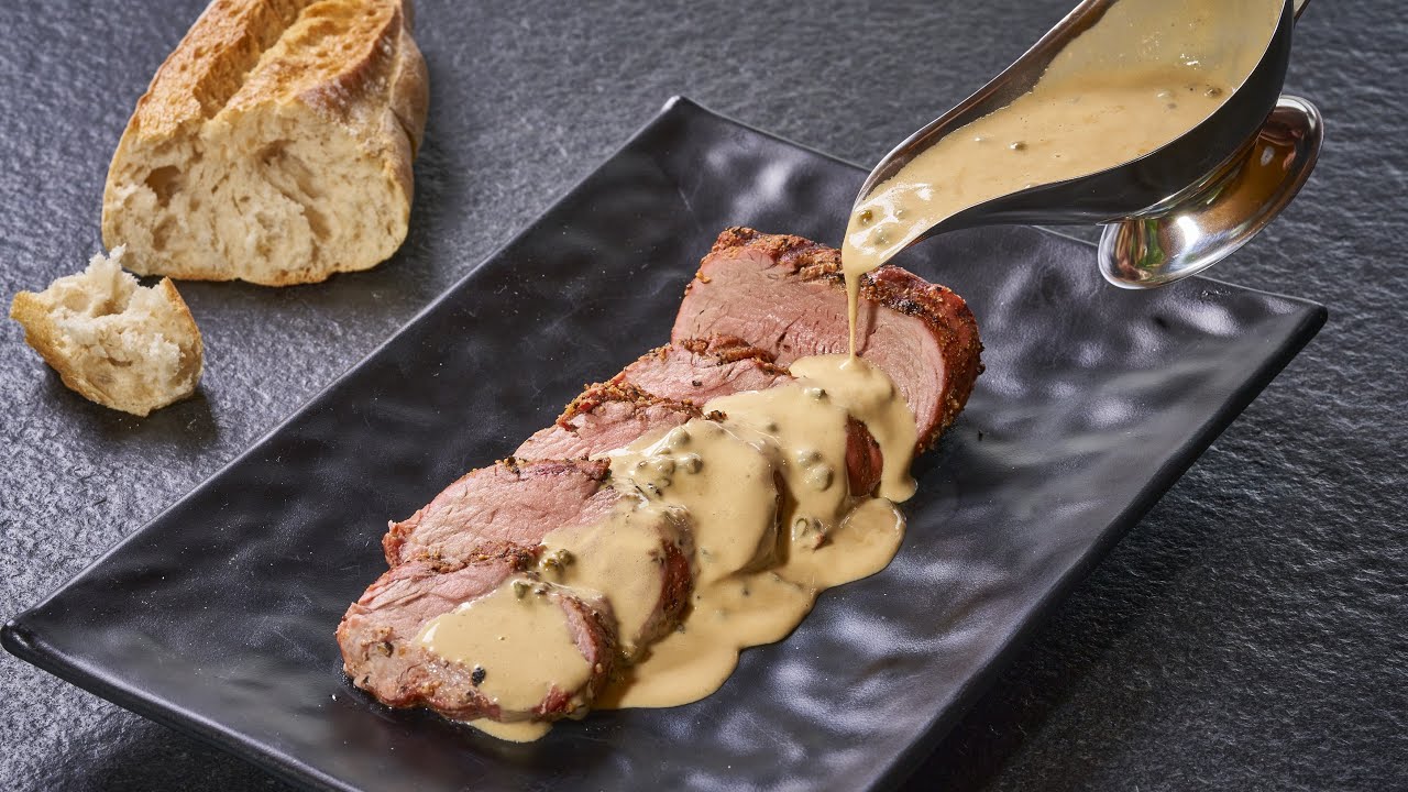 Vepřová panenka s pepřovou omáčkou #426