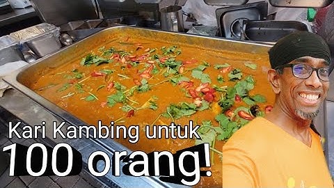 Kari Kambing Untuk 100 orang!