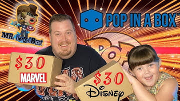 $60 Funko Pop Subscription Boxes from Pop In A Box | Great Exclusive Pull 2021