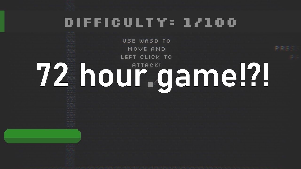 How I Made A Game In 72 Hours | My Ludum Dare 51 Game - YouTube