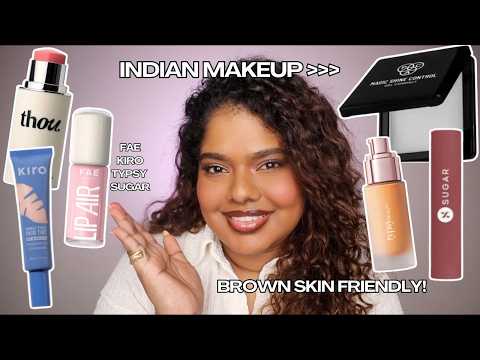 These Indian Makeup Launches Deserve MORE HYPE 🇮🇳💯 Honest Brown Skin Reviews