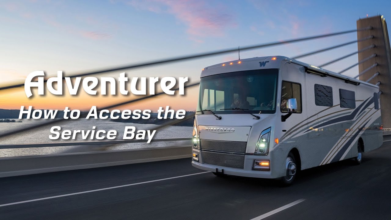Service Bay Rv LichtsinnRV.com - How to Access the Service Bay on the Winnebago ...