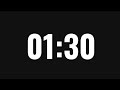 مؤقت 1 دقيقة و30 ثانية عد تنازلي