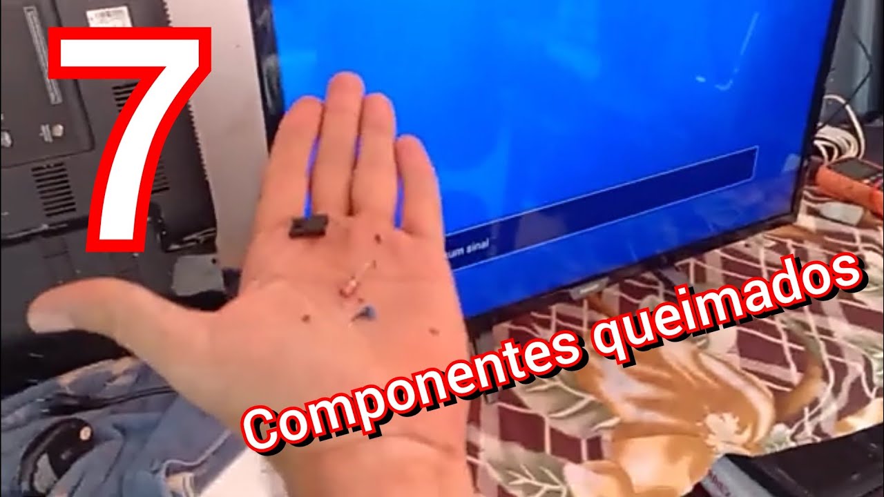 Tv Philips 32 polegadas (32PHG5102/78) deu um estouro e parou de ligar ...