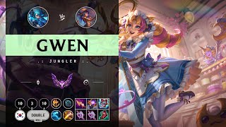 Gwen Jungle vs Lillia - KR Master Patch 14.10