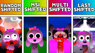 Sprunki — Random Shifted Vs MSI Vs Multi Vs Last Shifted (NEW MODS)
