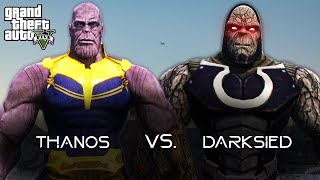 GTA 5 - THANOS vs. DARKSEID | Clash of The Two Titans!