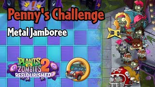 Plants vs Zombies 2: Reflourished | Penny's Challenge - Metal Jamboree