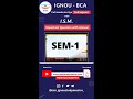 Exam Important Question with Answers | BCA All Subject, IGNOU | Full Video👇🏻👇🏻👇🏻 #shorts #ytshorts
