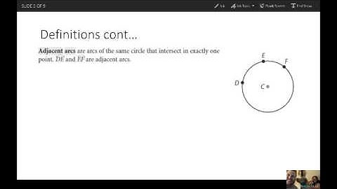 15 1 Central Angles and Inscribed Angles