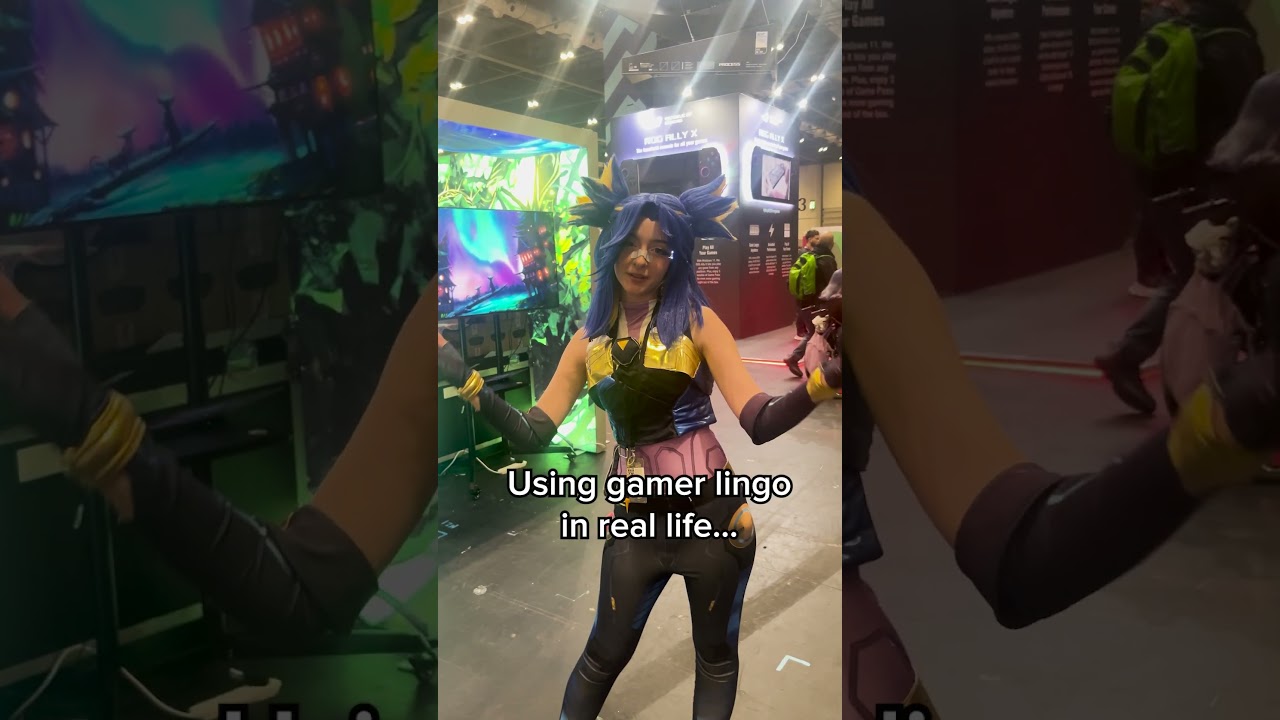 This is what speaking gamer language is like IRL 