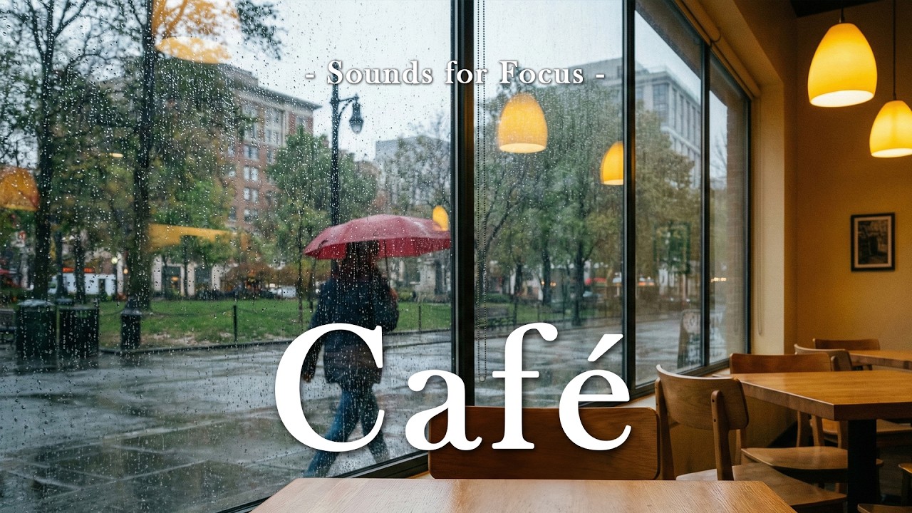 [Playlist] 비오는 날 카페에 앉아 센치해지기 | 빗방울과 함께 흐르는 부드러운 감성 보컬 재즈 1시간 플레이