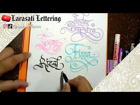 Video: By The Principles Of Calligraphy