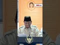 PRABOWO GUYON KE JUMHUR: BOLAK-BALIK PENJARA SEKARANG JADI MENTERI