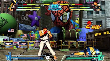 Marvel Vs Capcom 3 Arcade Mode Part 4