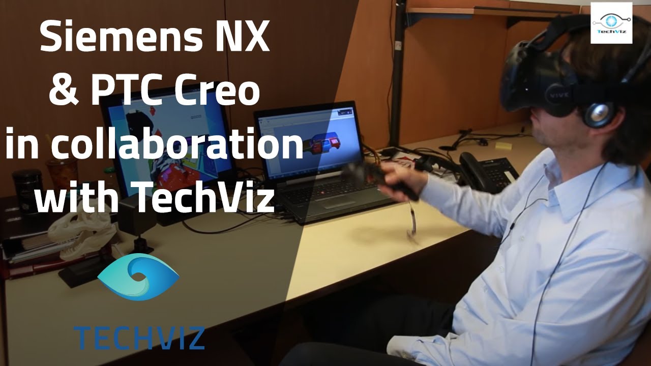Virtual Reality - Siemens NX & PTC Creo in collaboration two HTC Vive - YouTube