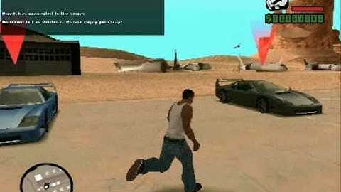 Project Andreas Reloaded - Vehicle Sync Test #1