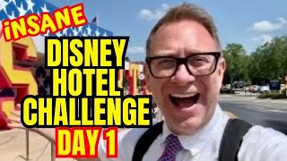 Day 1 Staying At Every Disney Hotel! All Star Sports Resort FULL TOUR