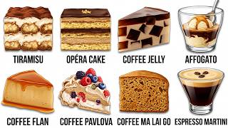 Every Coffee Dessert Explained