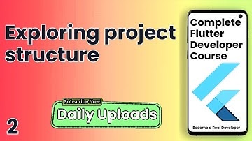 Flutter Tutorial for Beginners #2 - Project Structure