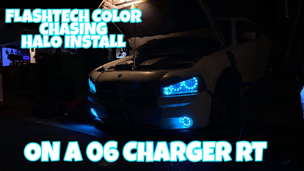 2006 dodge charger halo fog lights Pink & Blue Foger Switch Replacement 30K Pods main image 0