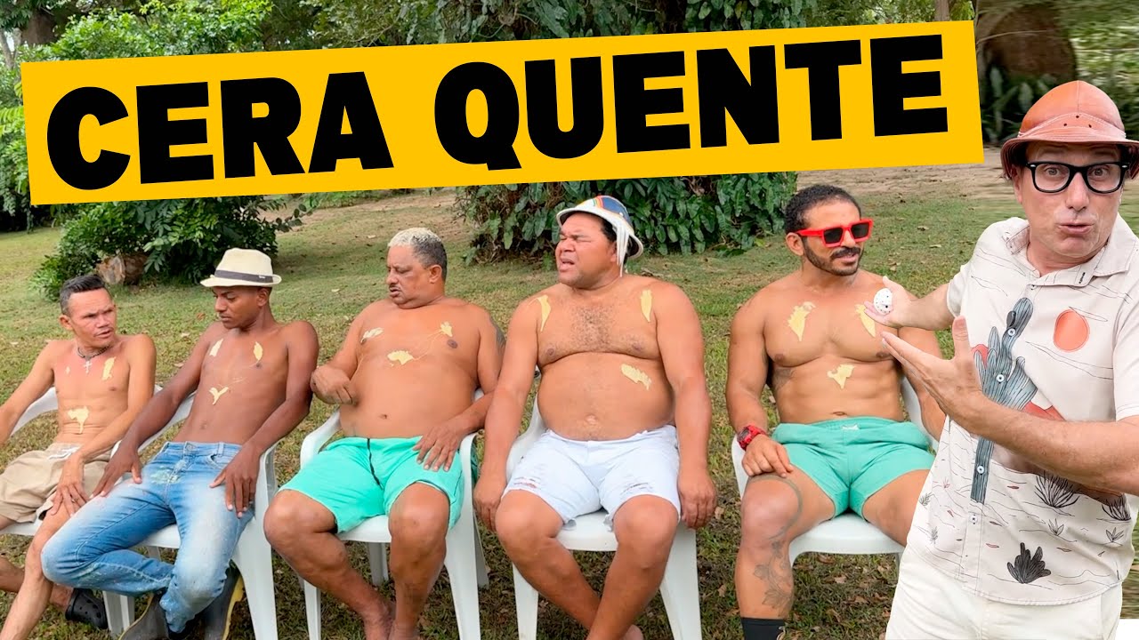 DESAFIO COM CERA QUENTE