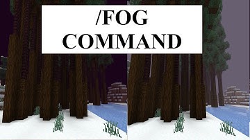 Easy Fog Command Tutorial For Minecraft Bedrock