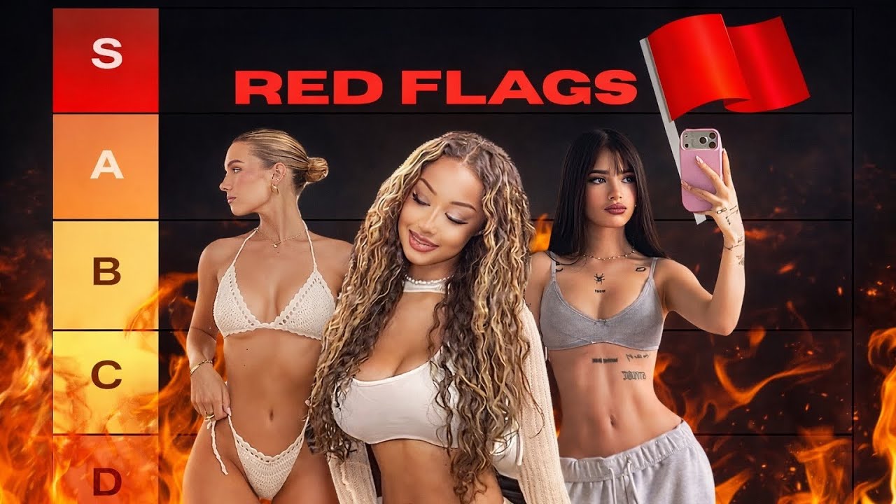 RED FLAGS de MUJERES (Tier List)
