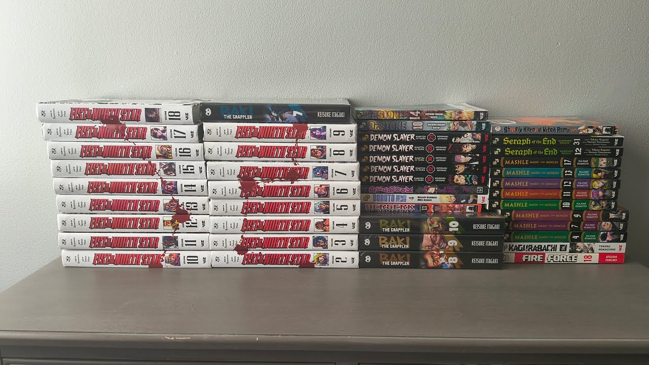 Finally got fist of the North Star | 45+ February 2026 Manga Haul 