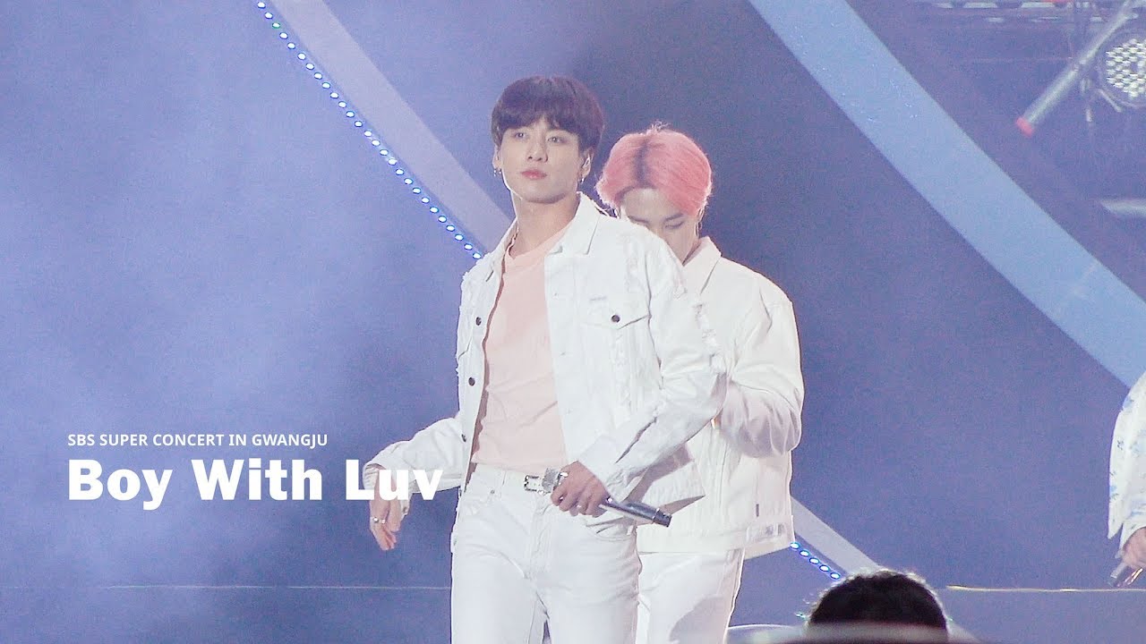 190428 광주 슈퍼콘서트 작은 것들을 위한 시 Boy with Luv 방탄소년단 정국 직캠 Multi angle ver. (JUNGKOOK FOCUS)
