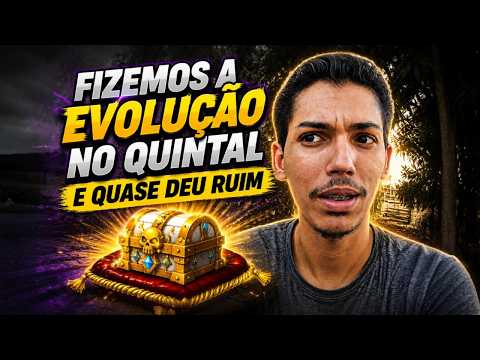 FIZEMOS A EVOLUÇÃO NO QUINTAL | QUASE QUE DEU RUIM - SURFTANK