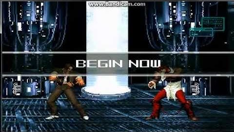 Kyo clone-10 lv1 y lv2 vs Iori clone-9 lv1 y lv2