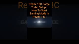 Redmi 13C Game Turbo Setup | How To Start Gaming Mode In Redmi 13C