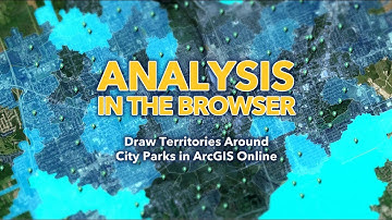 How to Draw Walkable Territories Around City Parks in ArcGIS Online