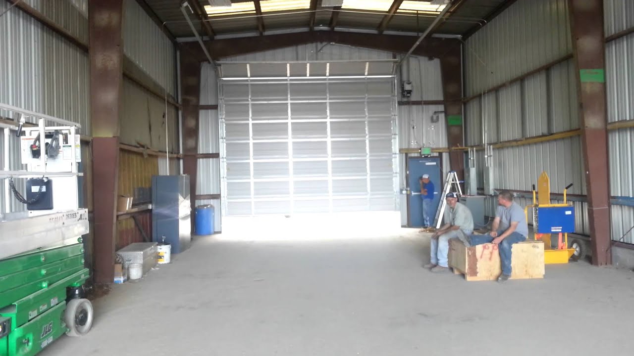 New Commercial Overhead Door & Opener YouTube
