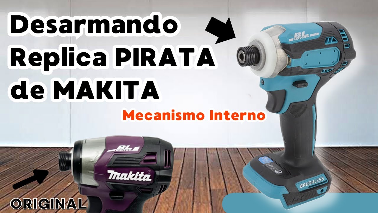 DESARMANDO ATORNILLADOR REPLICA DE MAKITA - Analizando su Mecanismo Interno  ⚙️⚙️ 